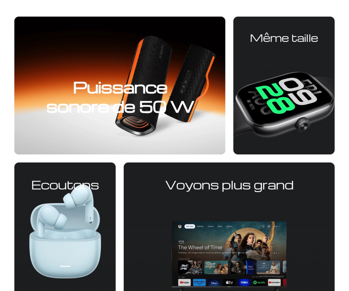 Site web e-commerce créé pour un client